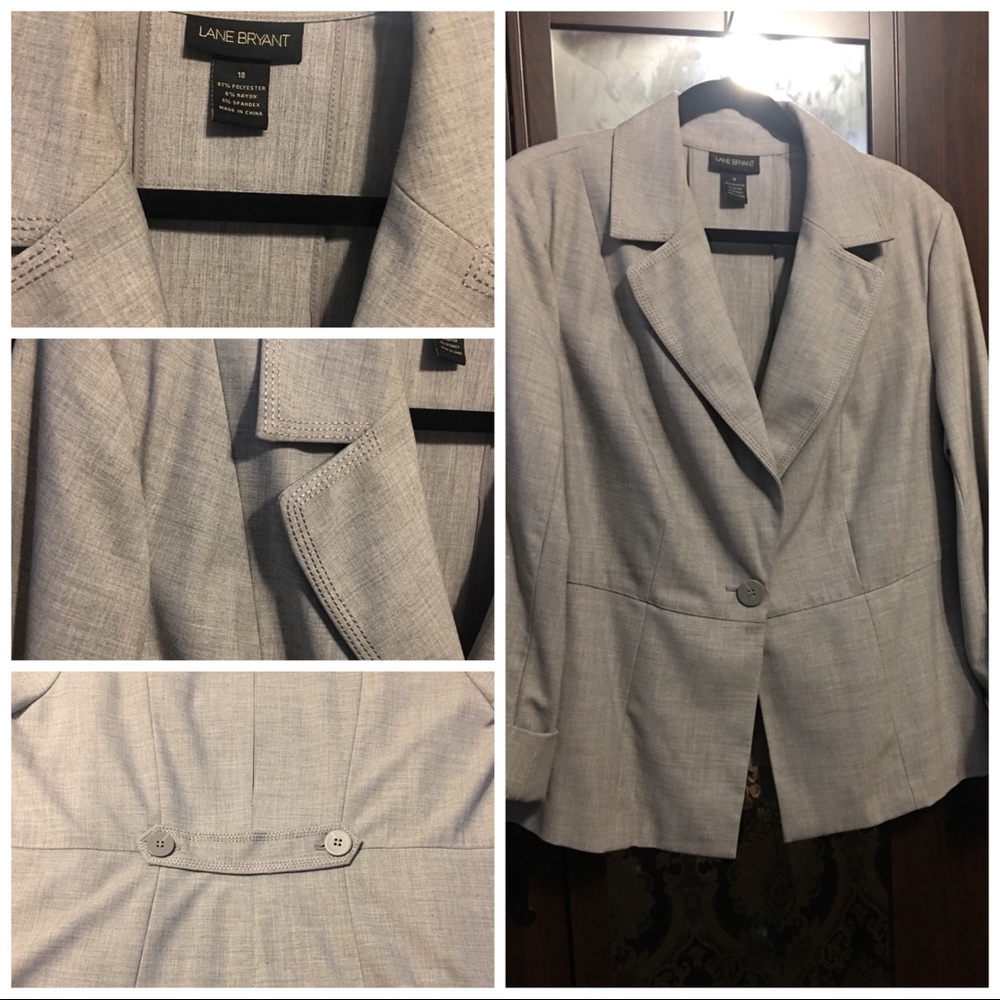 Heather grey blazer